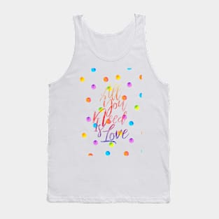 All you need is Love Tank Top